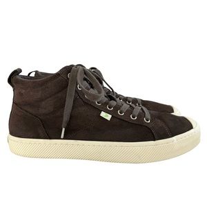 Cariuma Oca Dark Brown Suede High Top Sneakers Men’s Size 13